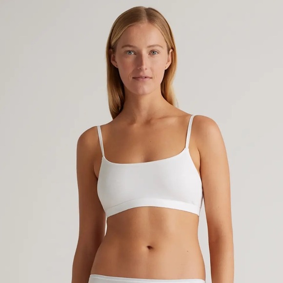 White Scoop Bralette (2 pack) - Picture 2 of 2